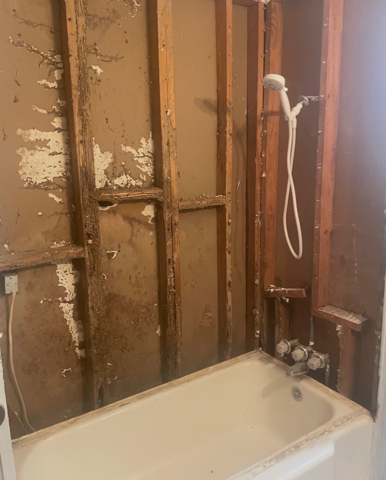 Water damage tear-out