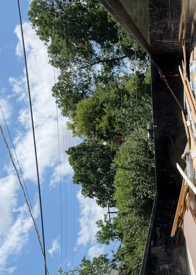 Trailer packed and gone